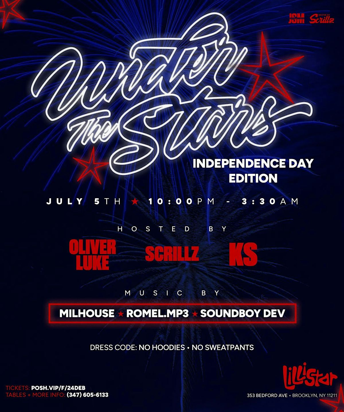 Under The Stars: Independence Day Edition A Night of Dancehall, RNB, HipHop