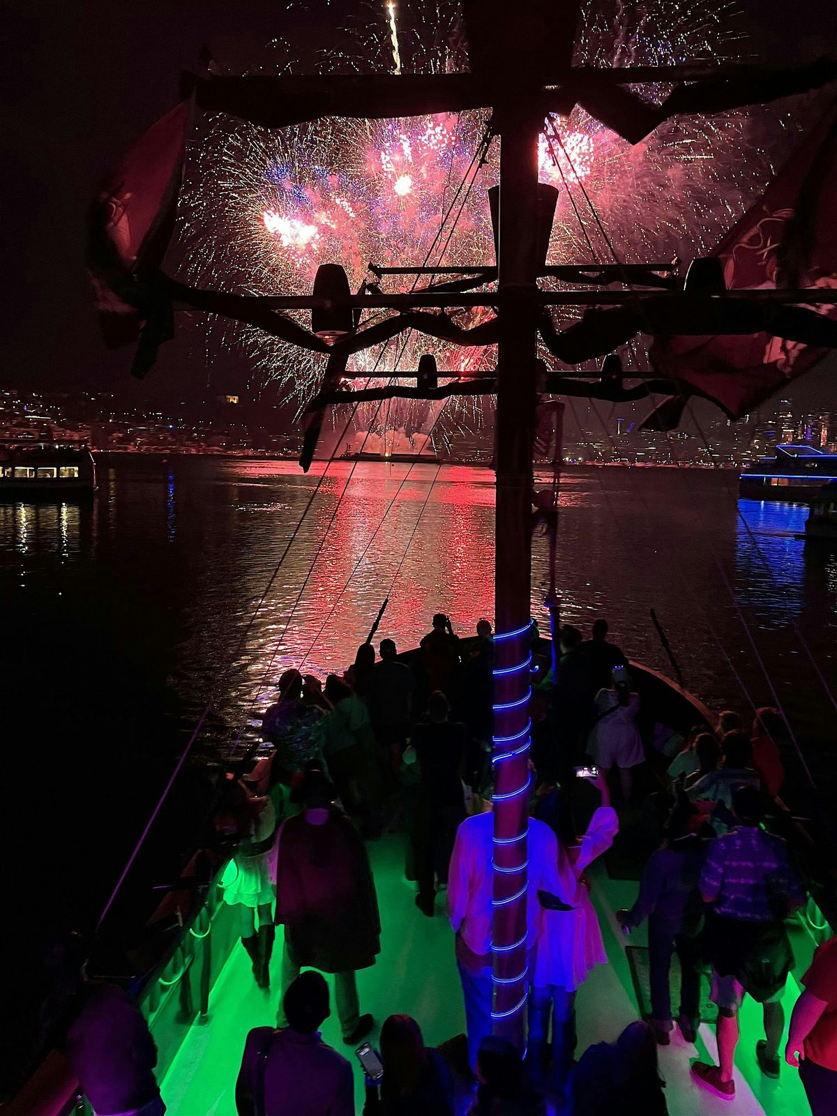 4th of July Pirate Ship Fireworks Cruise (21+)