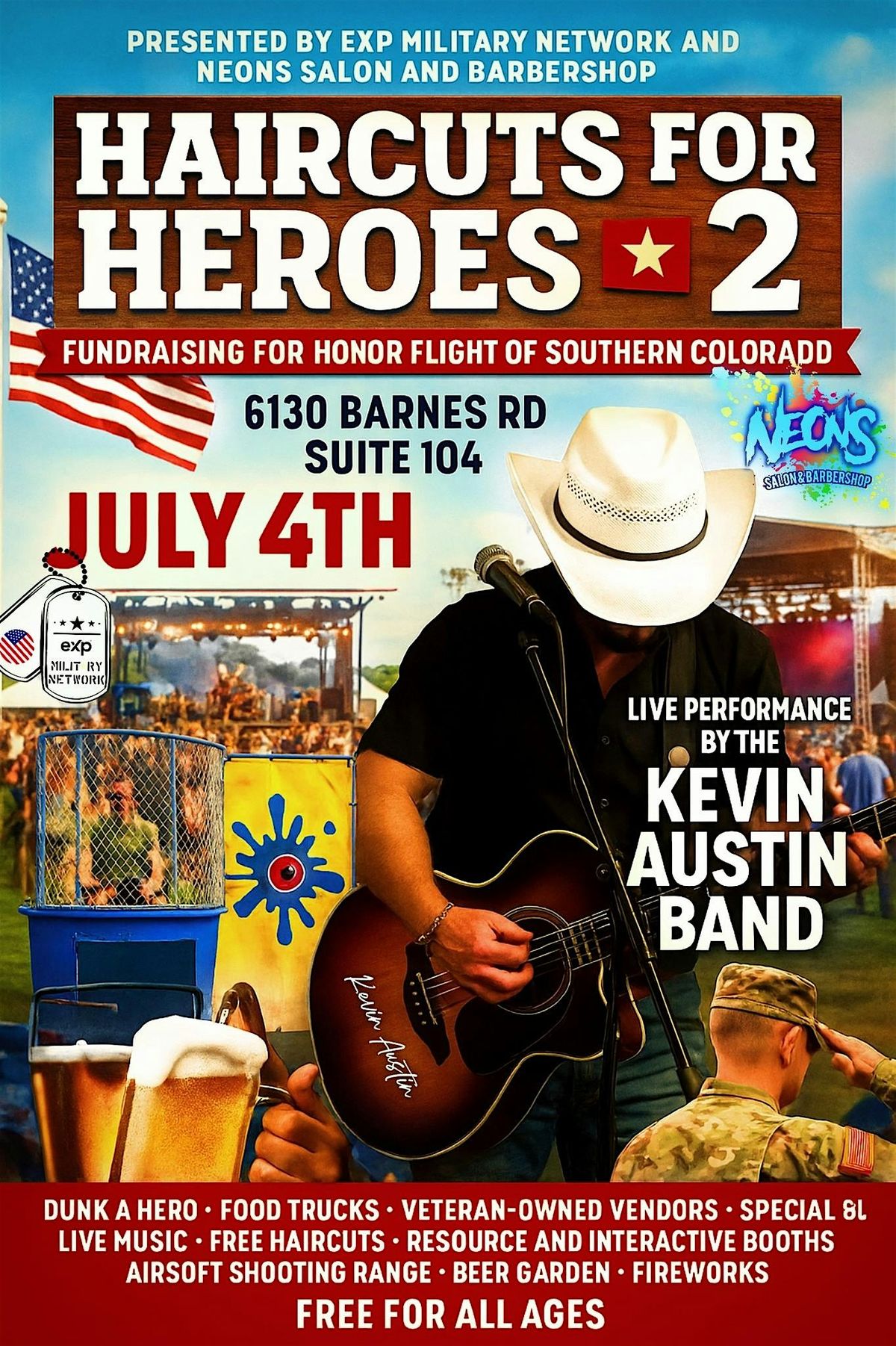 Haircuts For Heroes 2