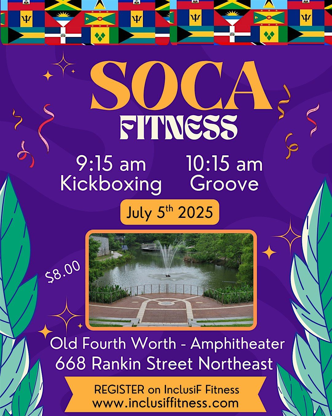 Soca Fitness information