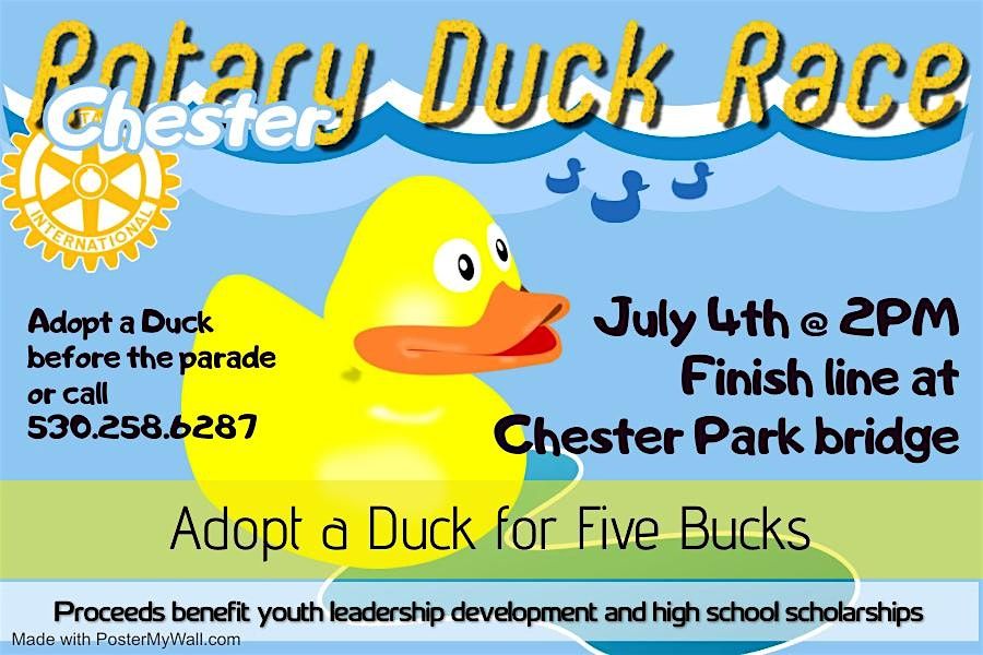 4th of July Duck Race - Chester Rotary