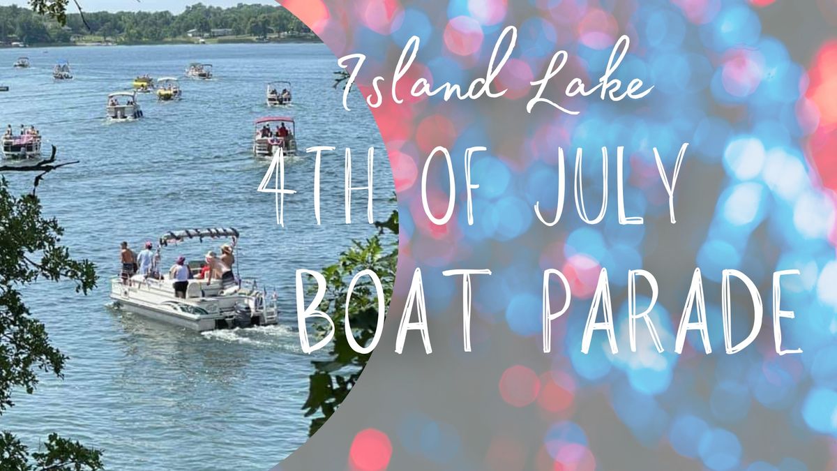 4th of July Boat Parade | Island Lake Lengby Mn | July 4, 2024