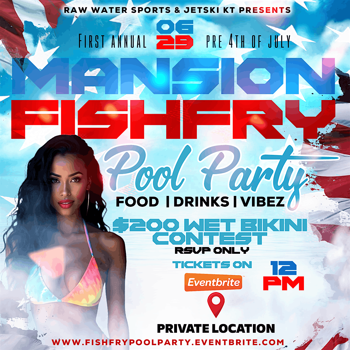 Pre 4th of July "Mansion Fish Fry & Pool Party