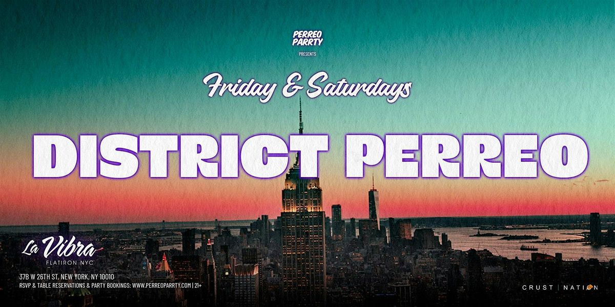Latin & Reggaeton Garden Dance Party Flatiron NYC - District Perreo