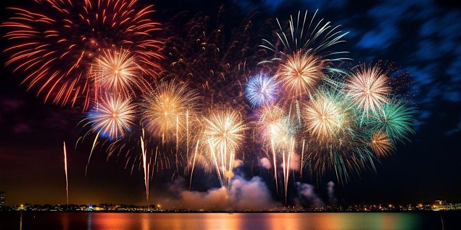 4th of July Balcony Party with Fireworks  Viewing!