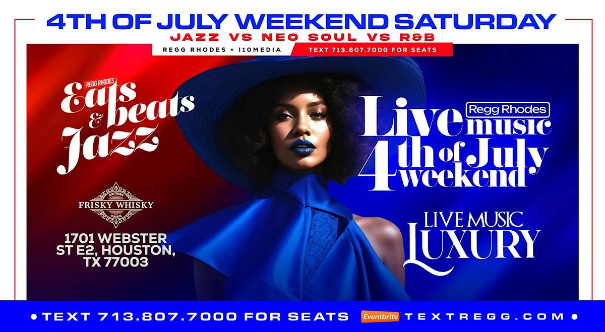 1st FRIDAYS: 4th of July Weekend - LIVE MUSIC R&B vs NEO SOUL