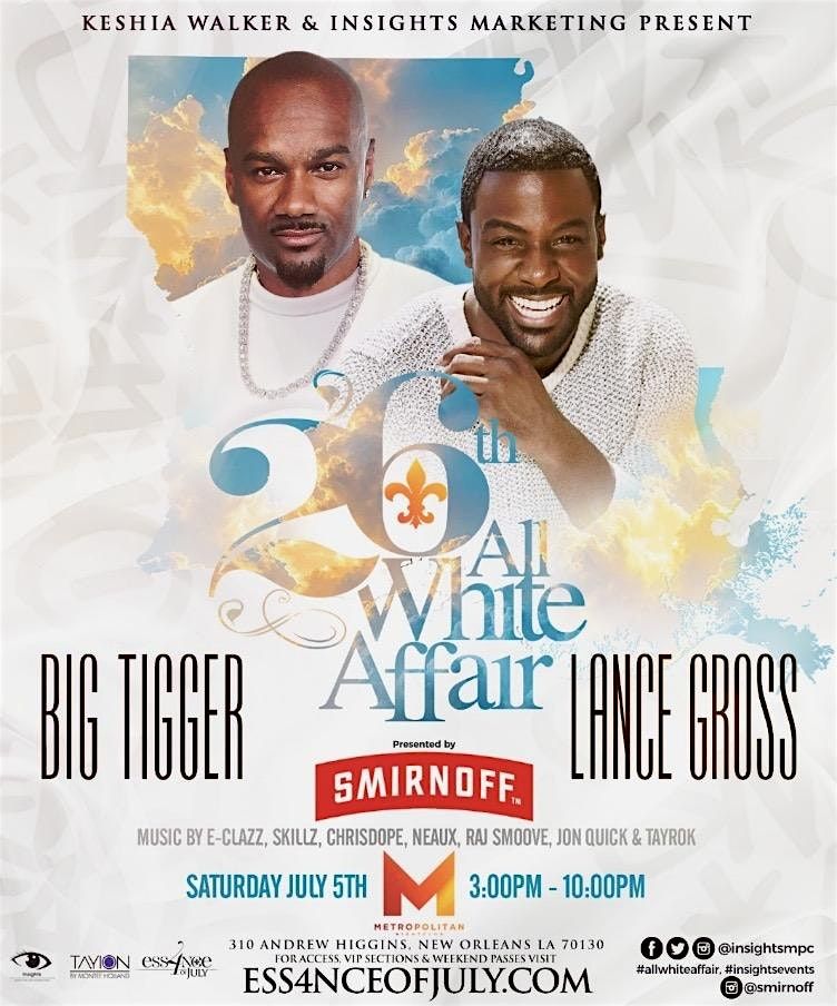 26th Annual All White Affair