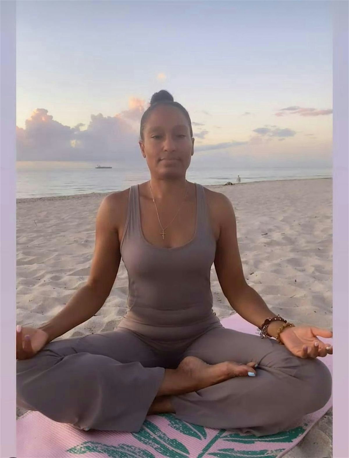 Morning Beach Yoga