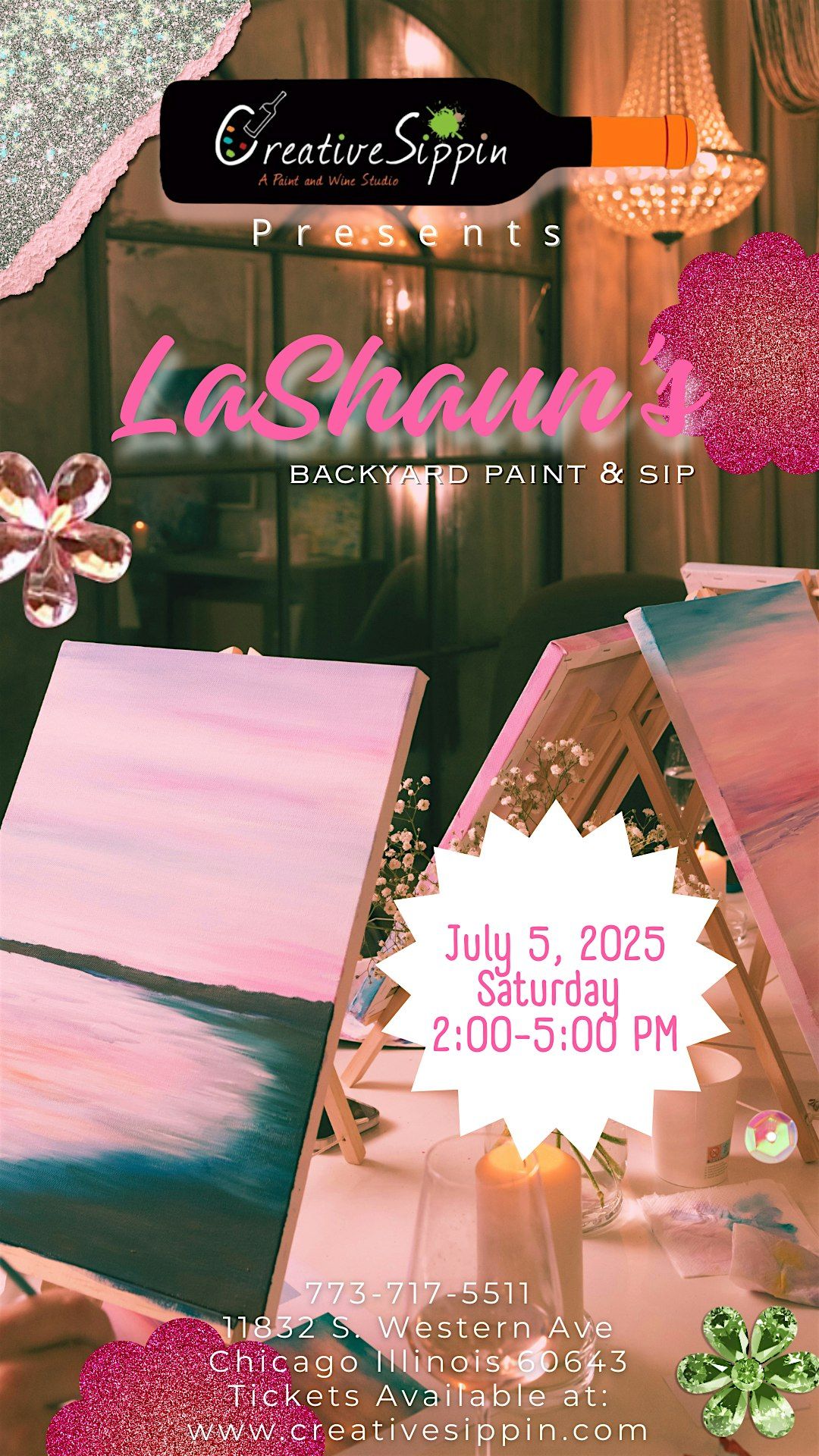 LaShaun\u2019s Backyard Paint & Sip