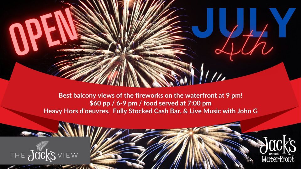 4th July Celebration Jack's Waterfront Bar, Morehead City, NC July