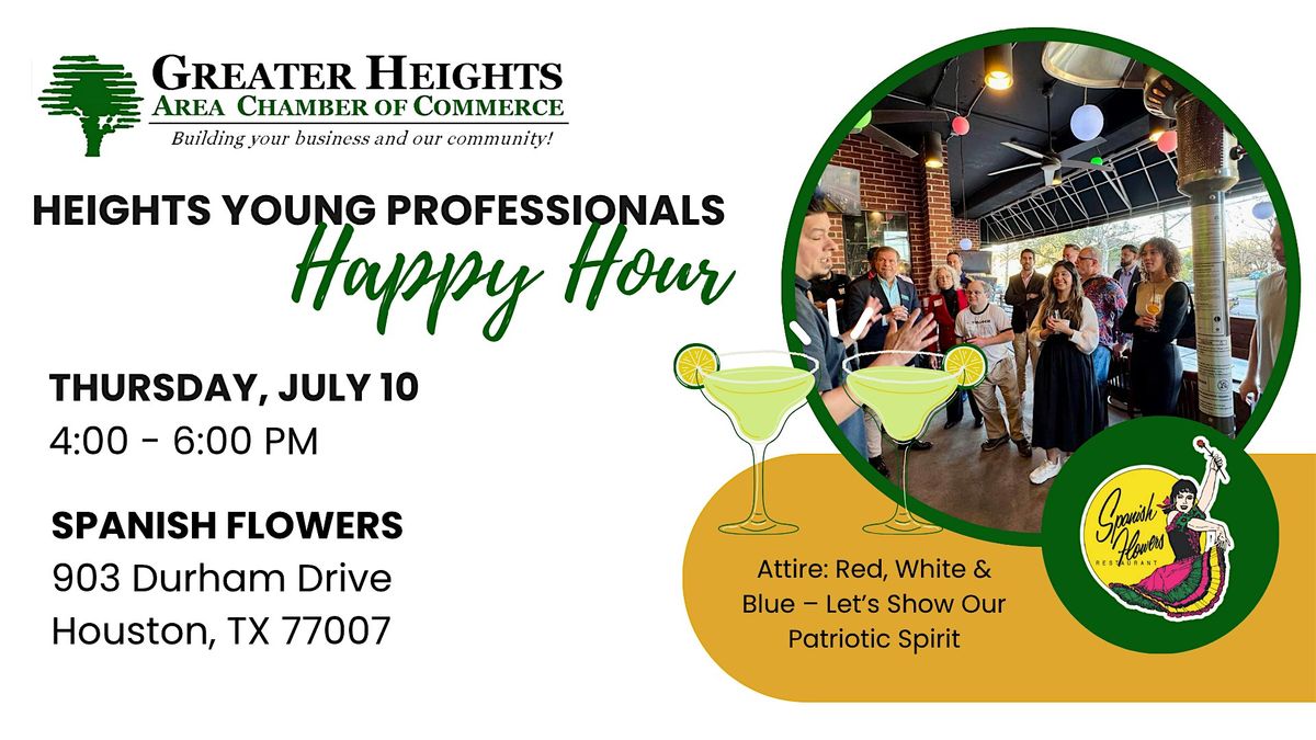 Heights Young Professionals Happy Hour