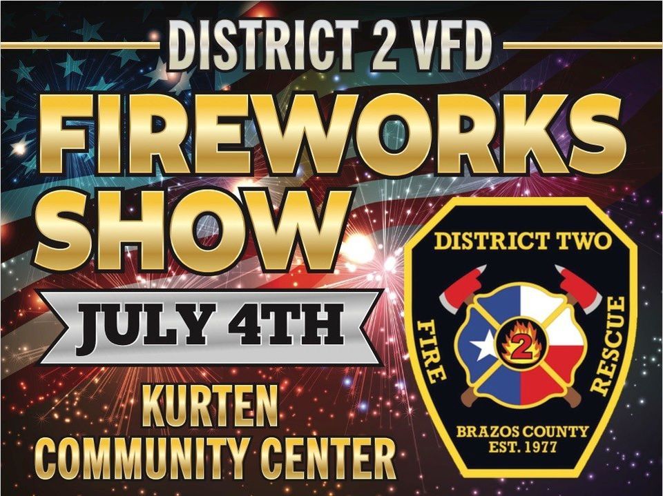 20th Annual 4th of July Fireworks Show Kurten Commnity Center, Iola