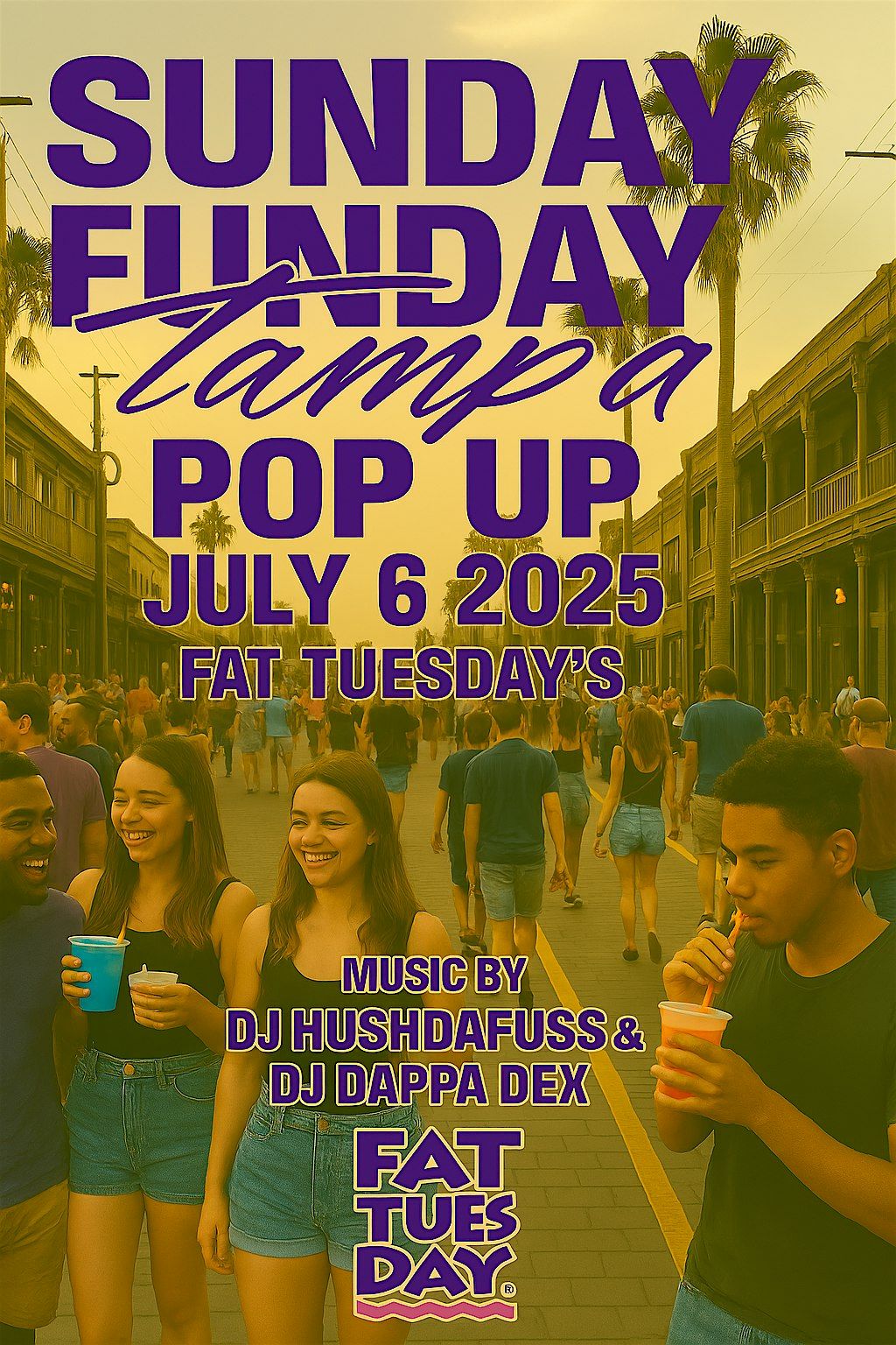 4th of July Weekend Sunday Funday Tampa PopUp