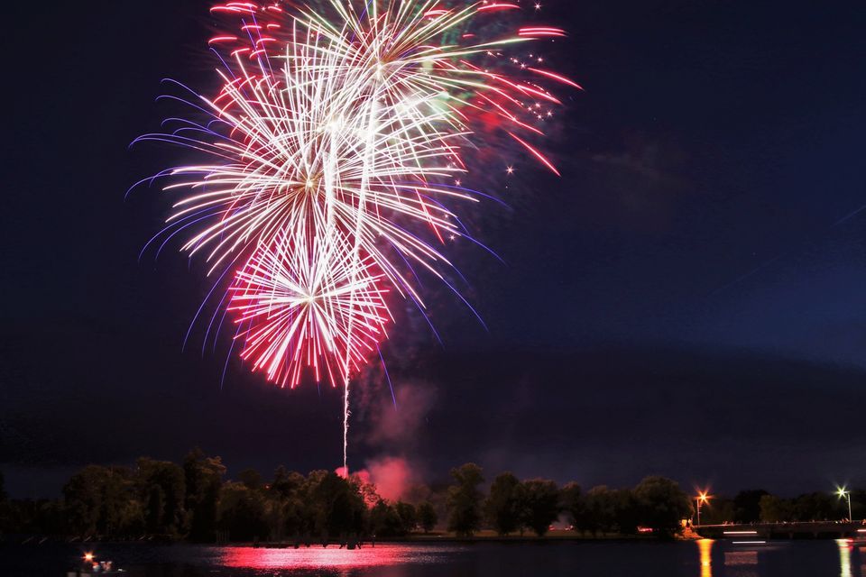 July 4th Fireworks Mac "Bear" Hodges Festival Park, Washington NC