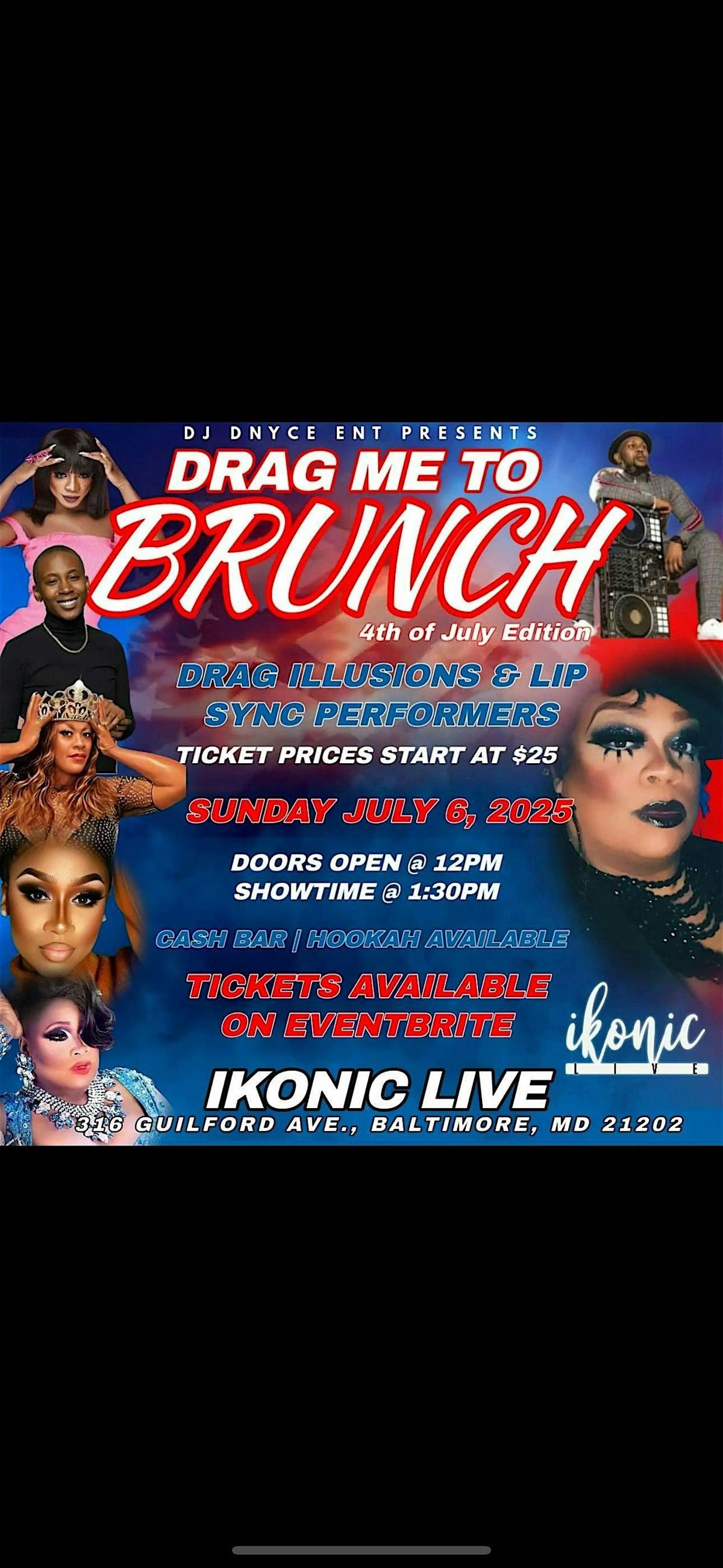 DRAG ME TO BRUNCH- 4TH OF JULY EDITION