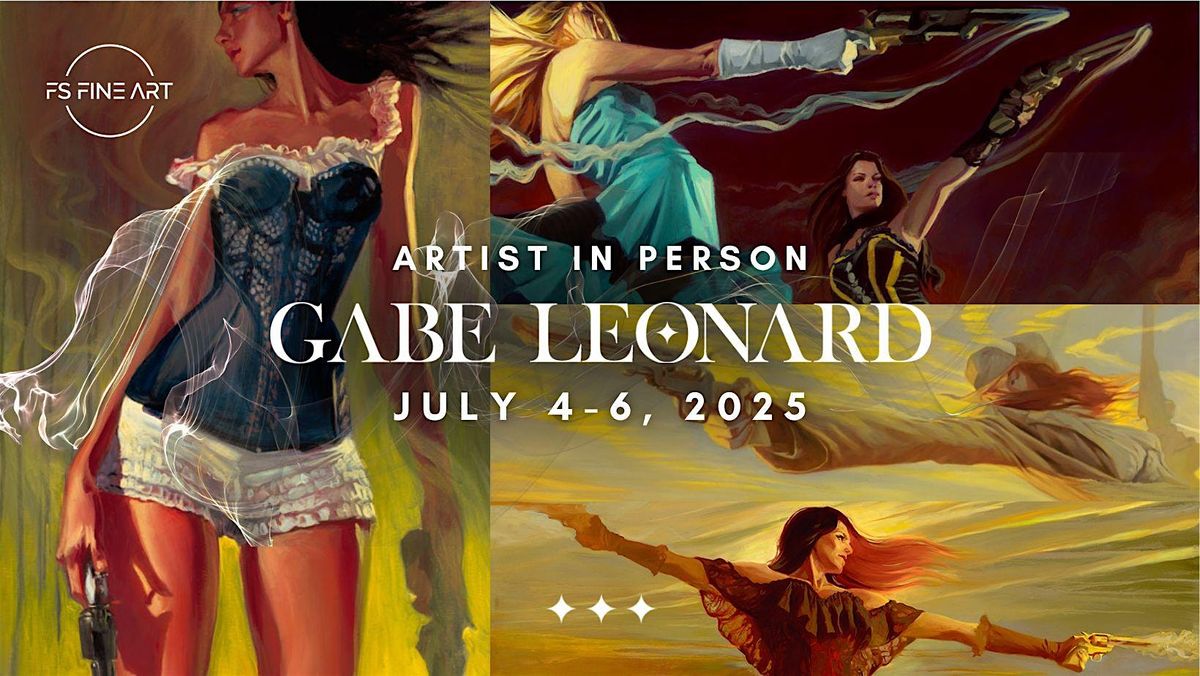 Gabe Leonard: The Cinematic Painter \u2013 Artist Appearance & Exhibition