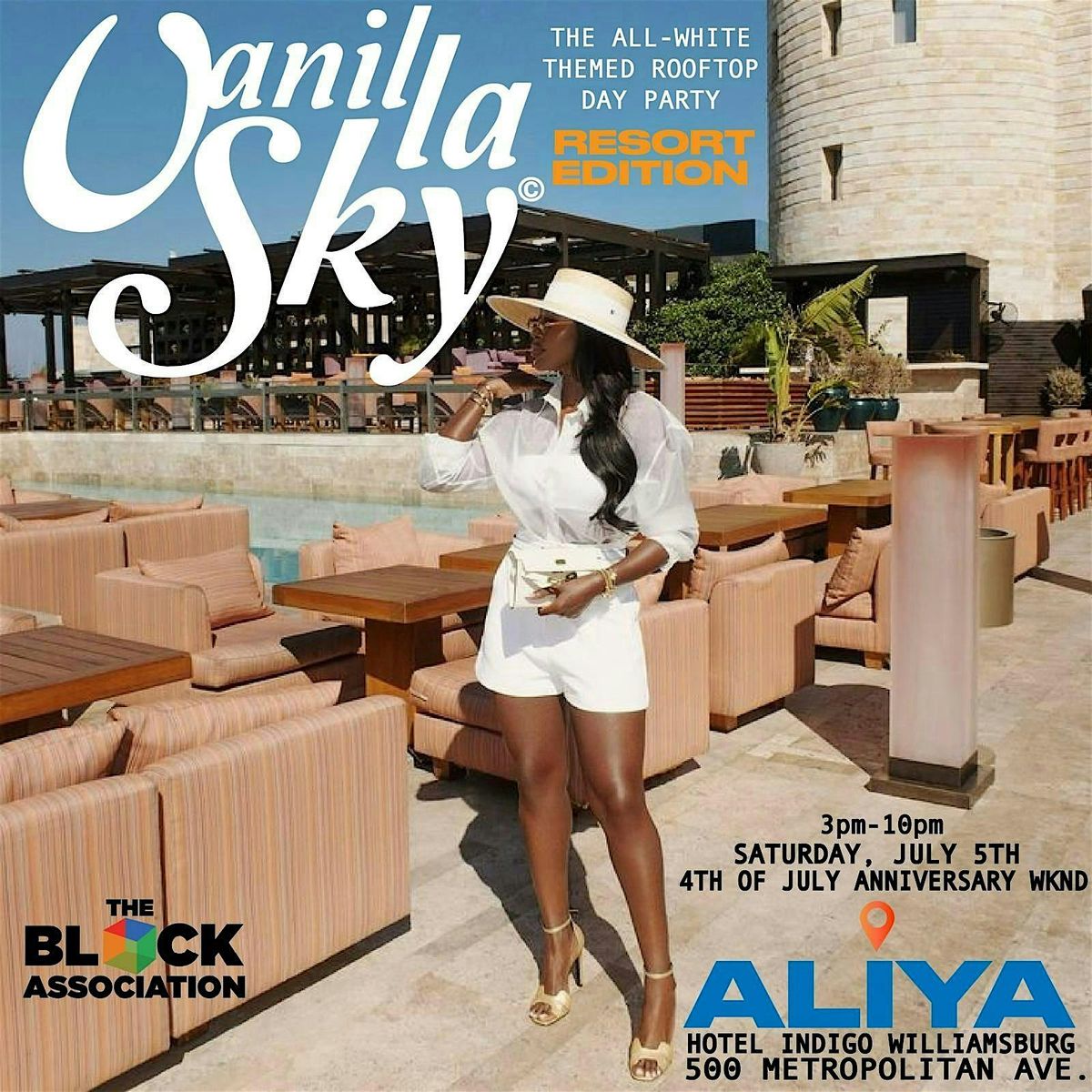"VANILLA SKY" ALL WHITE THEMED ROOFTOP PARTY