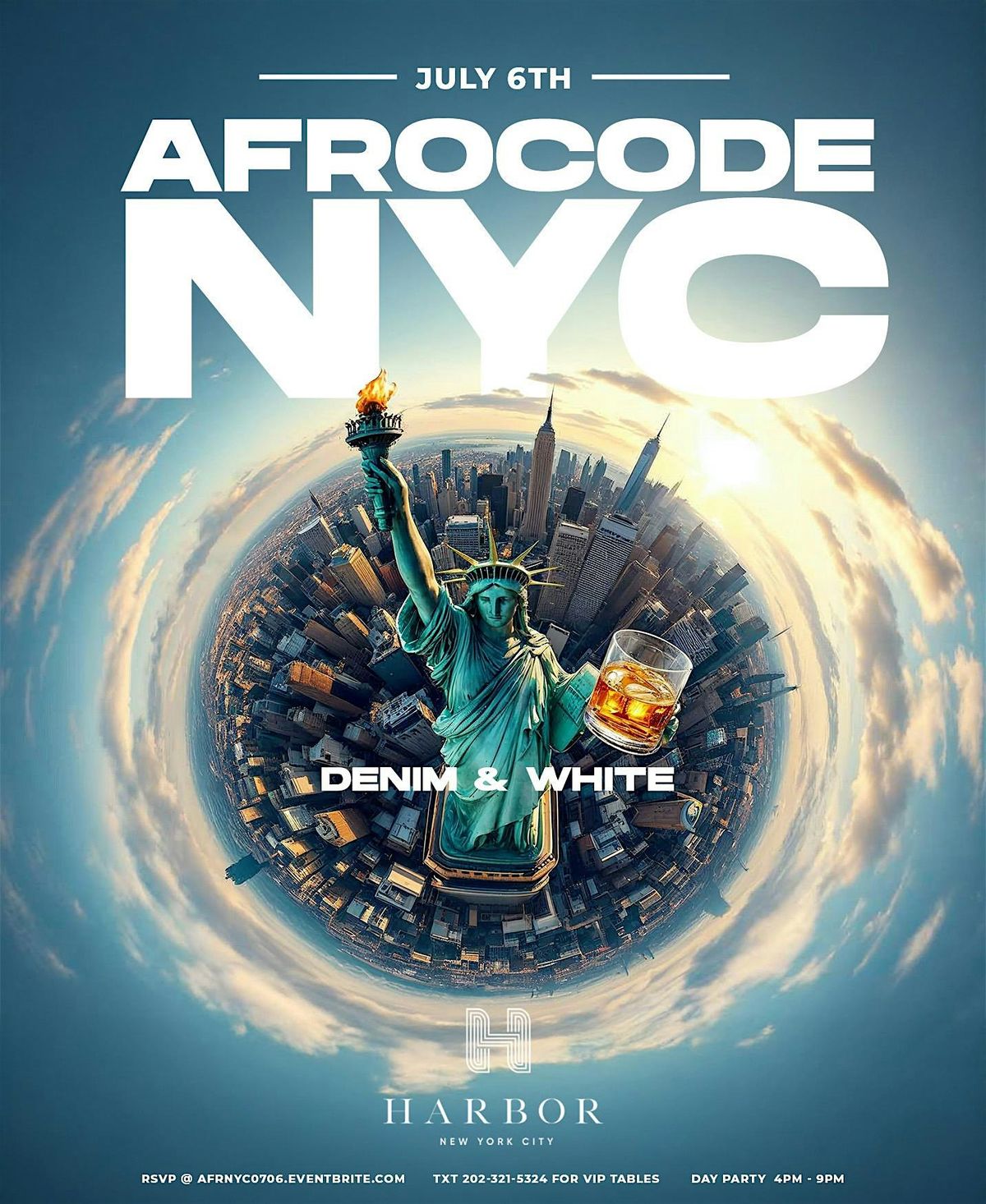 AfroCode NYC | Denim & White [Sun Jul 6th]