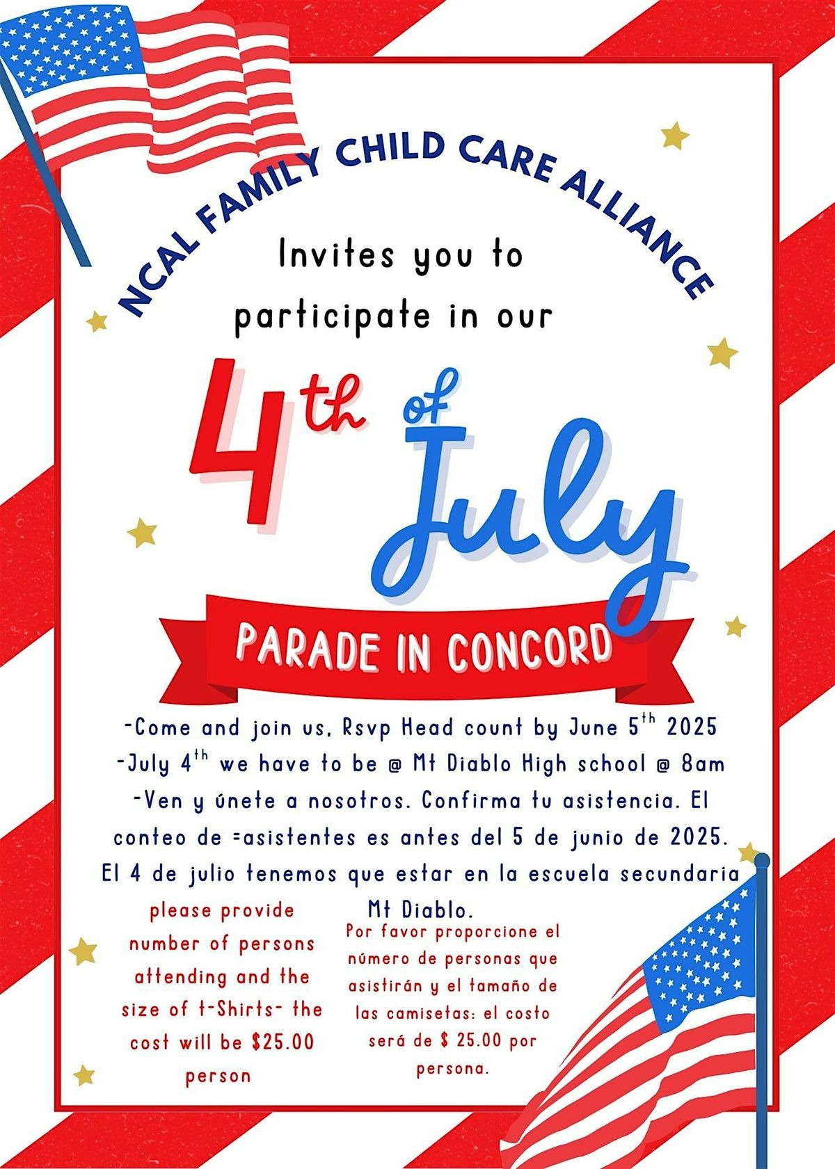 Celebrate 4th of July at the Concord Parade