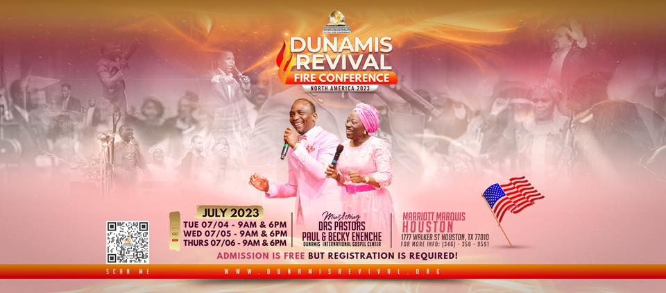 Dunamis Revival Fire Conference 2023