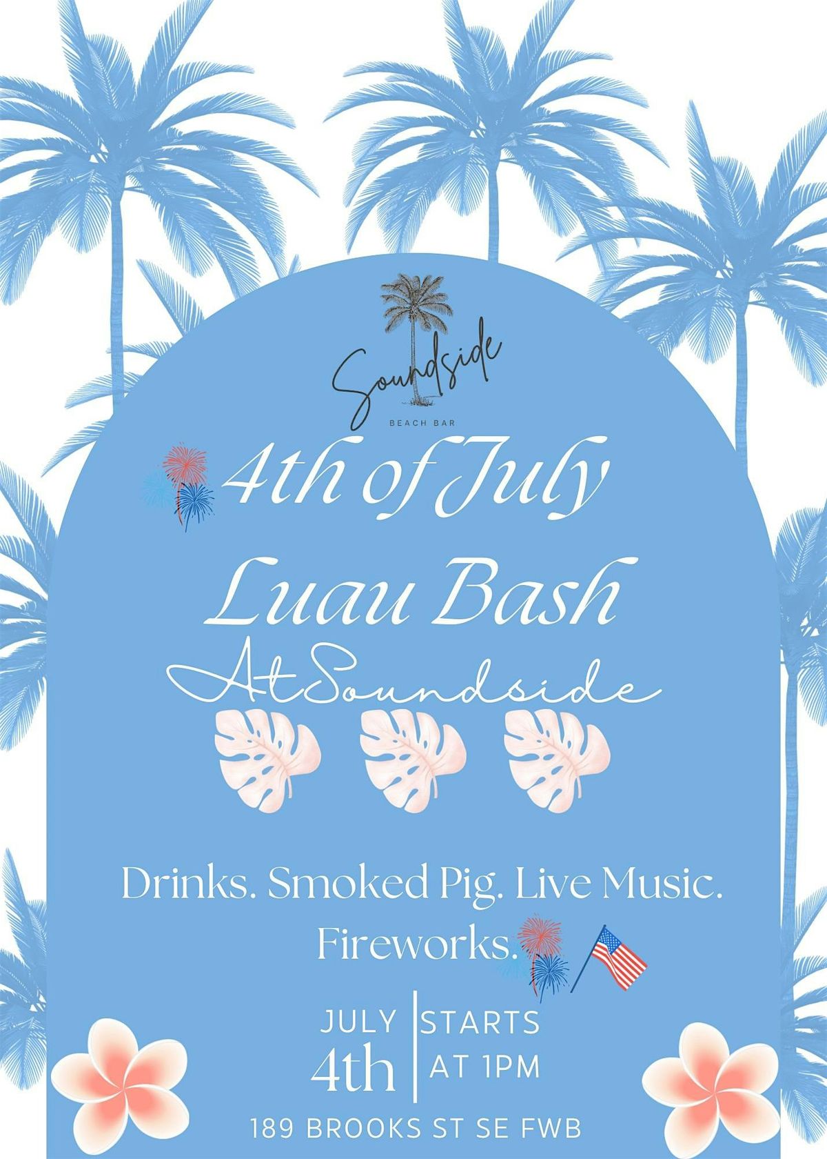 4th of July Luau Bash Buffet Ticket