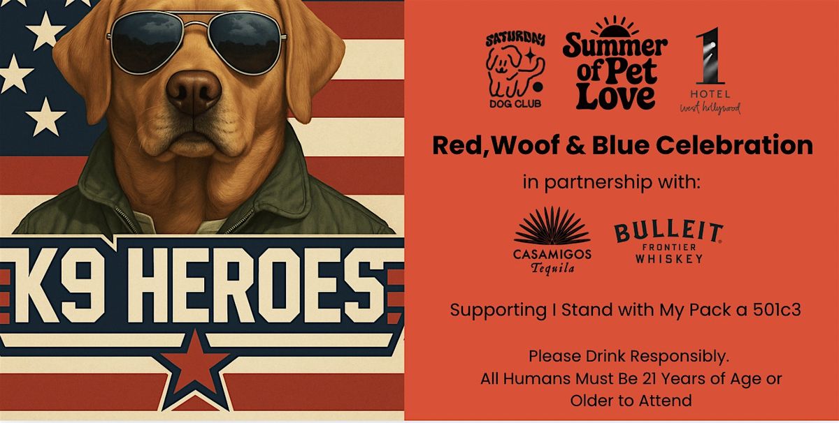 K9 Heroes: Red, Woof & Blue Party