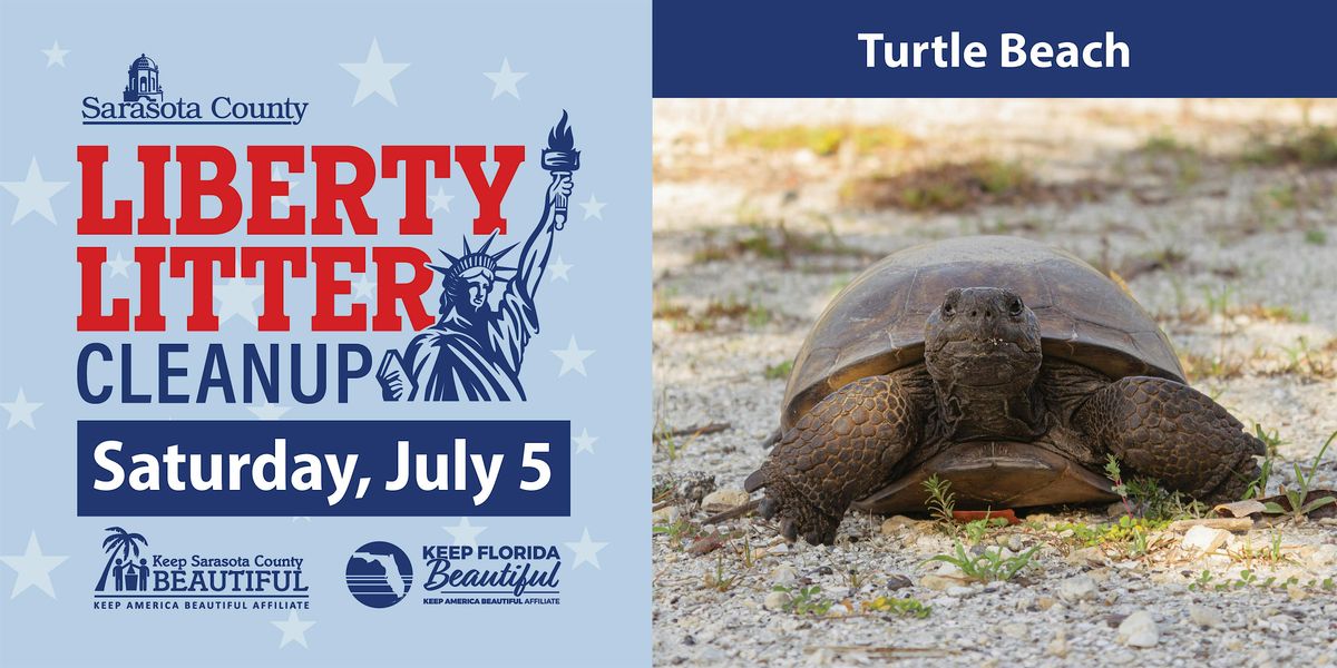 Turtle Beach: Liberty Litter Cleanup