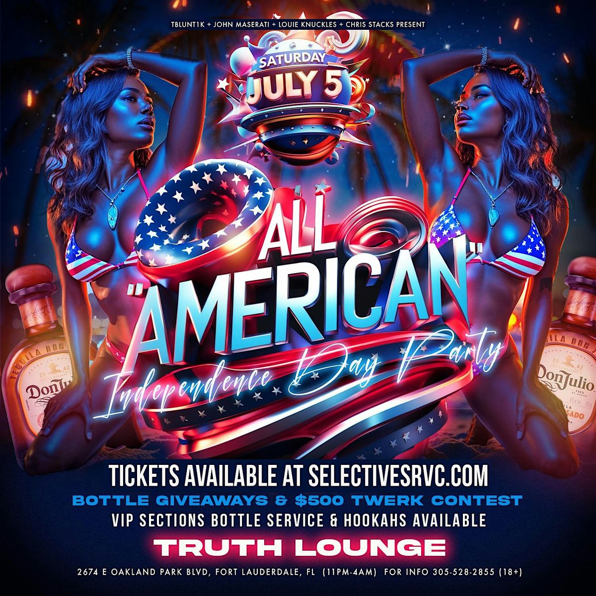 All American: Independence Day Weekend Bash