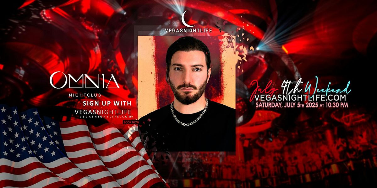 Alesso | Vegas July 4th Weekend Party | Omnia Nightclub