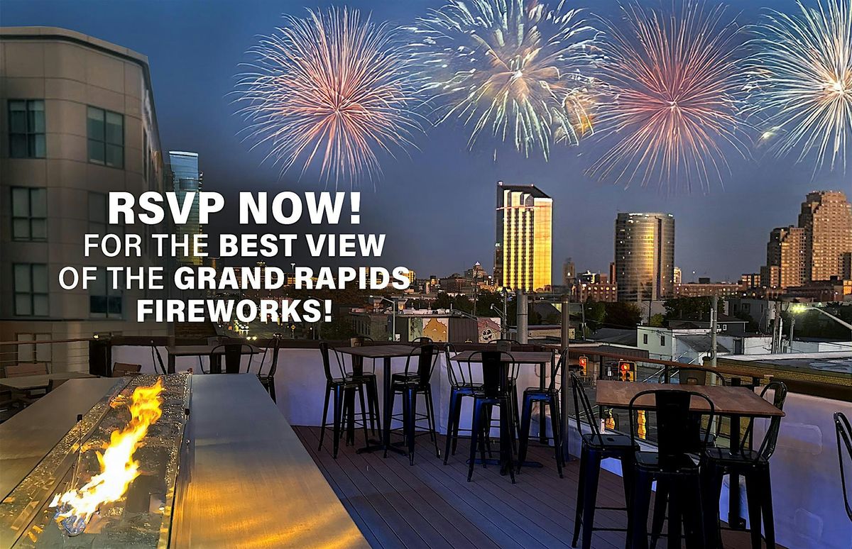 The Grand Rapids Fireworks at Rapid River Stillhouse