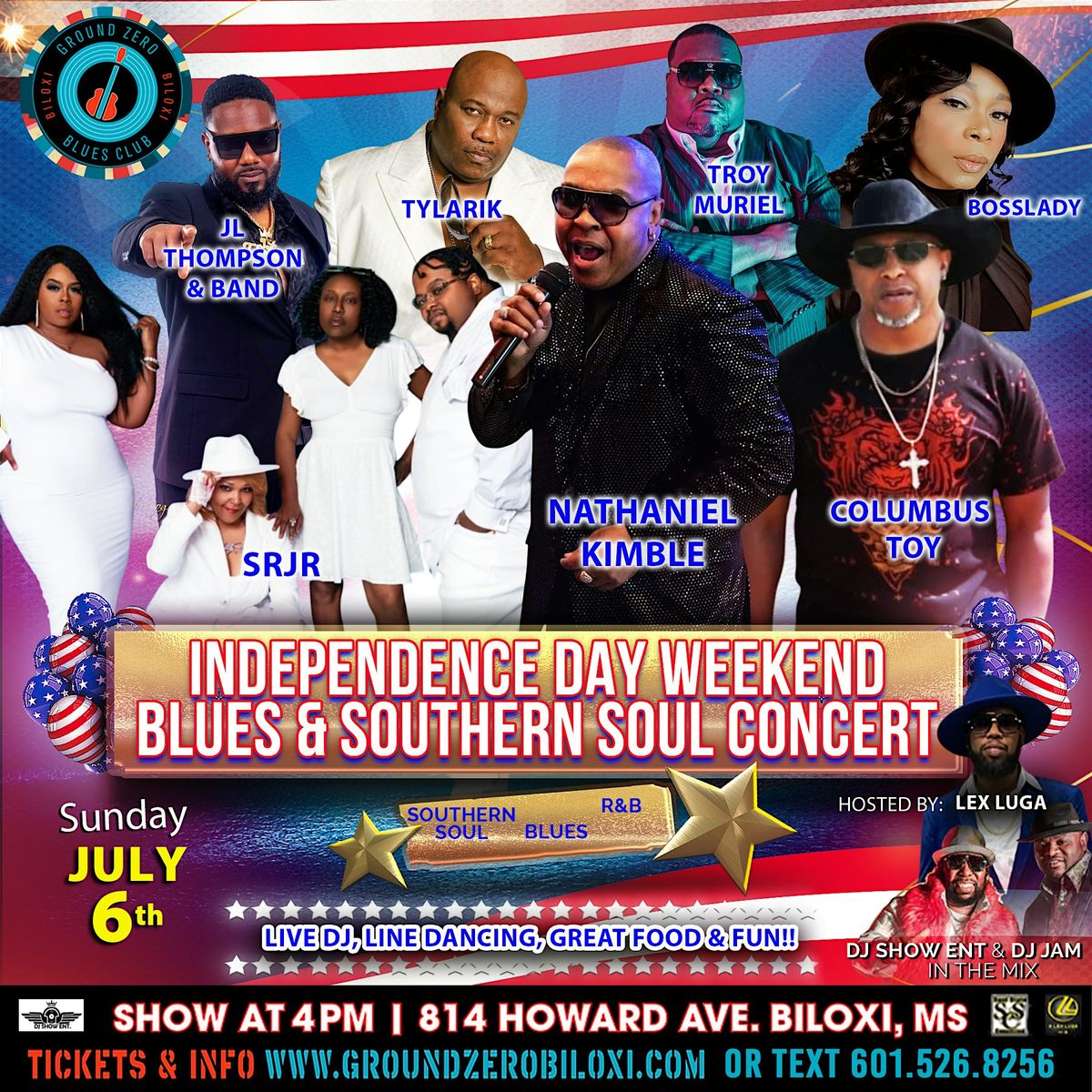 Independence Day Weekend Southern Soul & Blues Concert