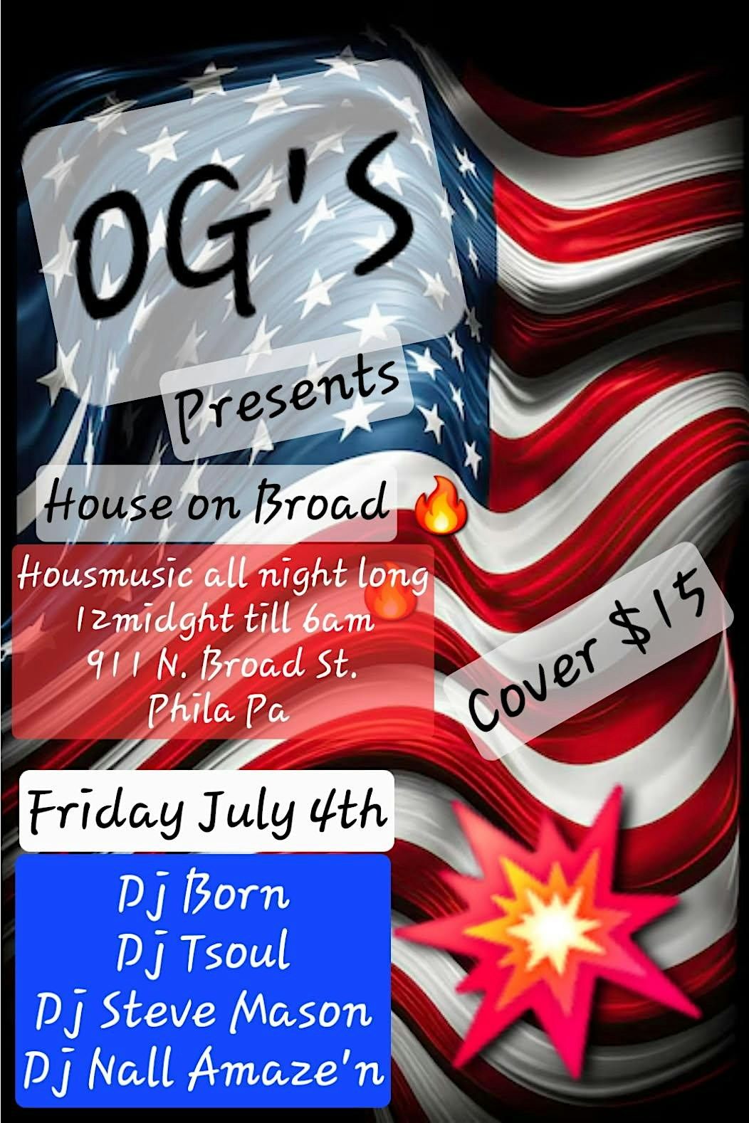 OG\u2019s Present \u201cHOUSE on BROAD\u201d