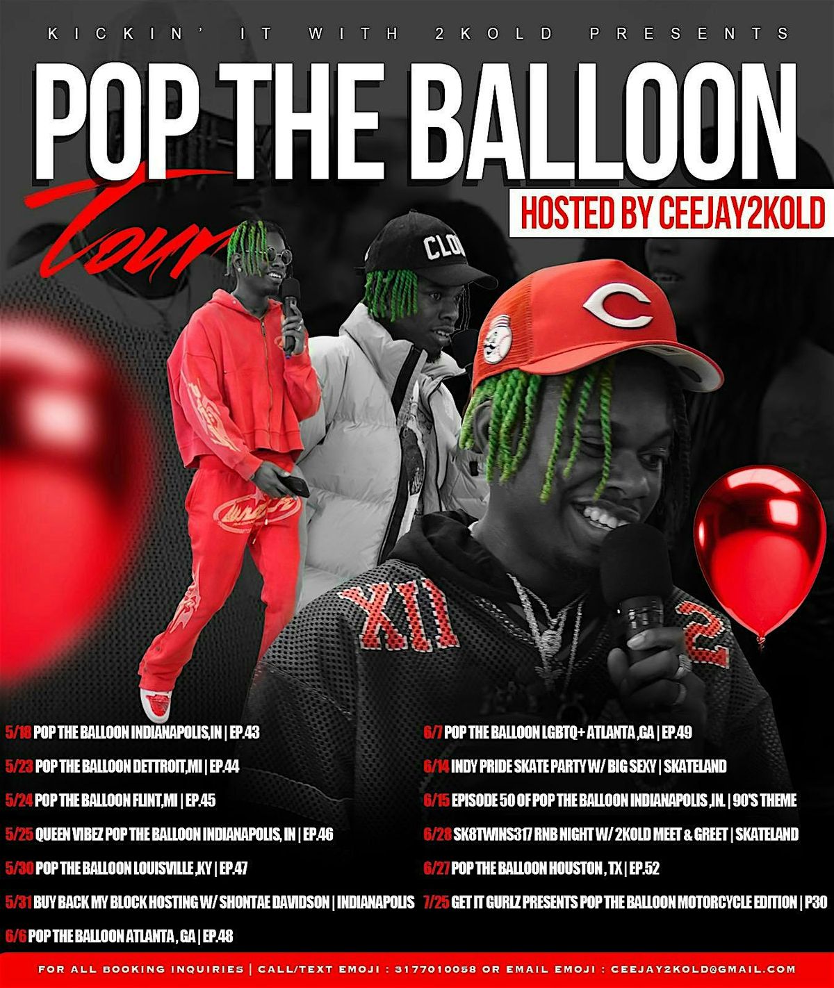 POP THE BALLOON OR FIND LOVE | CHARLOTTE,N.C EDITION | HOSTED BY : 2KOLD
