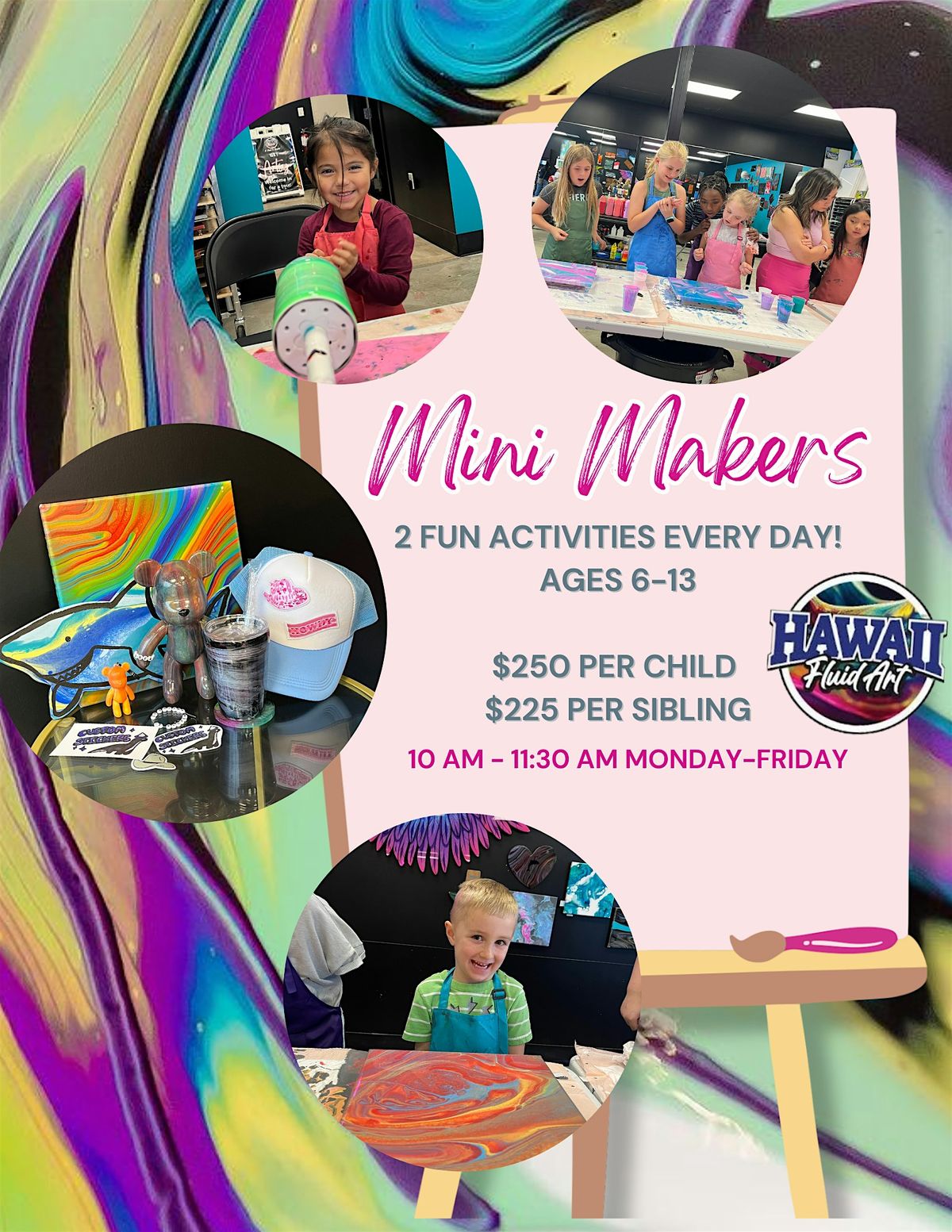 Mini Makers: Morning Camp Art Workshop