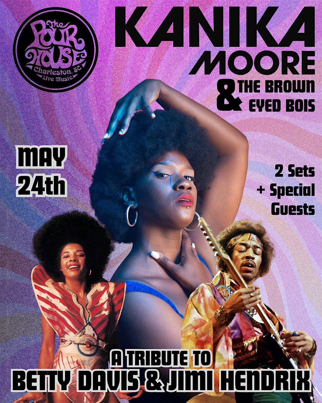 Kanika Moore & the Brown Eyed Bois - Tribute to Jimi Hendrix & Betty Davis