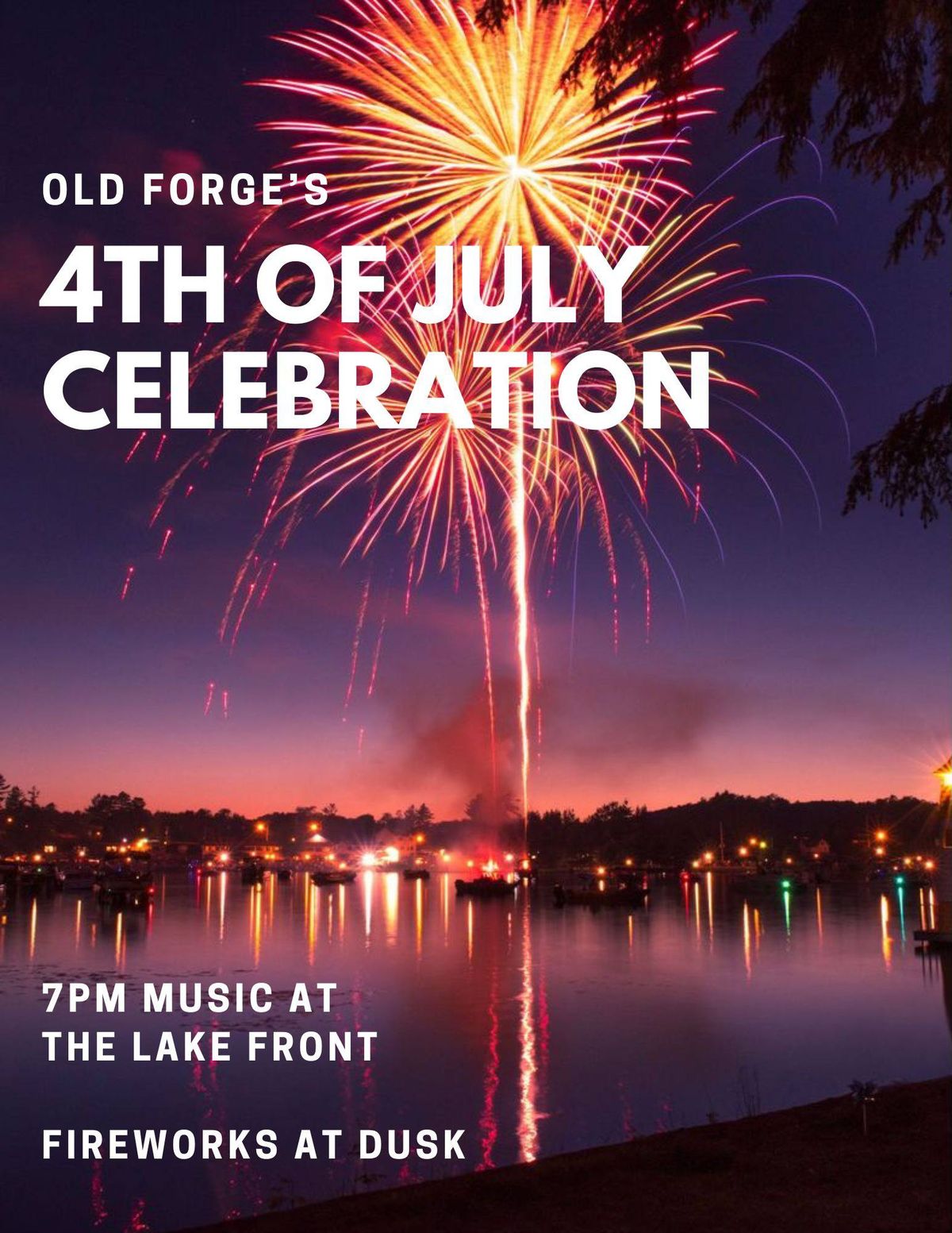 4th of July Celebration in Old 3140 Main Street, Old NY