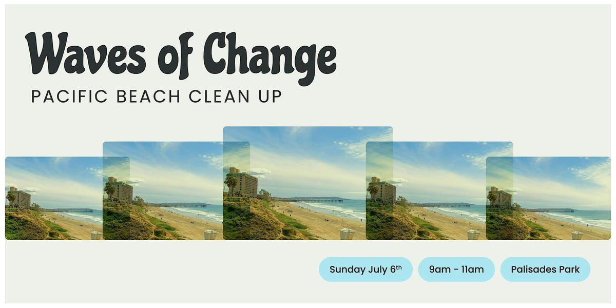 Pacific Beach Clean Up