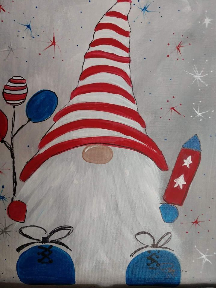 4th of July Paint and Sip with Suzzanne! Waterville Event Center, MN