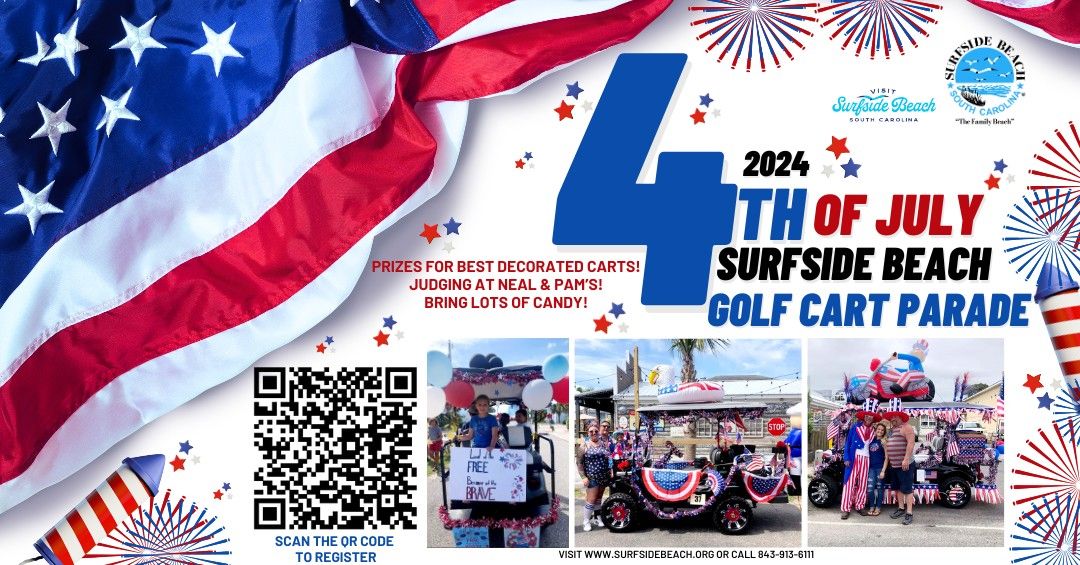 4th of July Golf Cart Parade