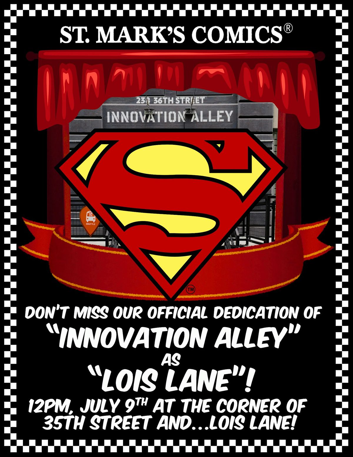 Renaming of Innovation Alley