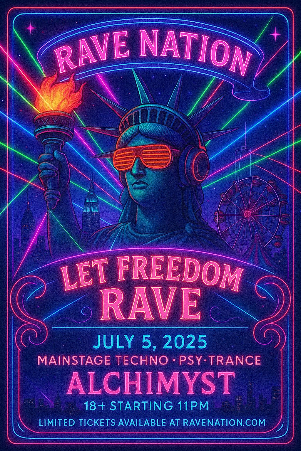 Rave Nation - Let Freedom Rave