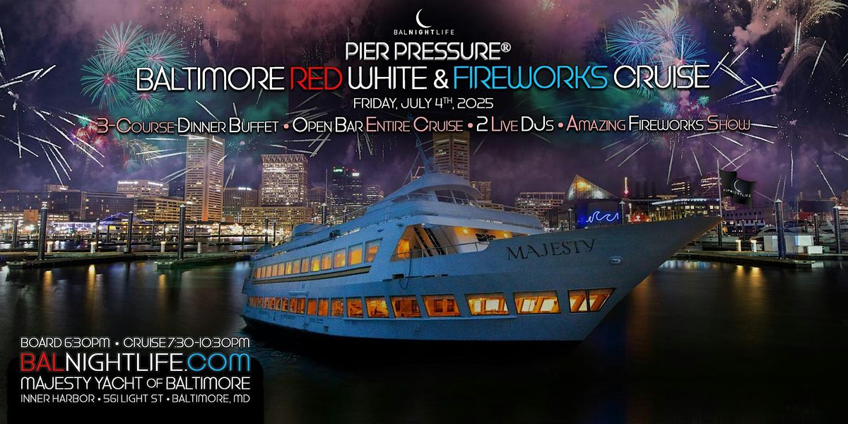 Baltimore 4th of July Fireworks Party Cruise