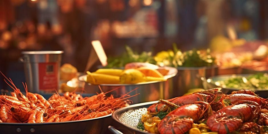 Whos your Crawdaddy Crawfish Boil At Bar Louie Katy