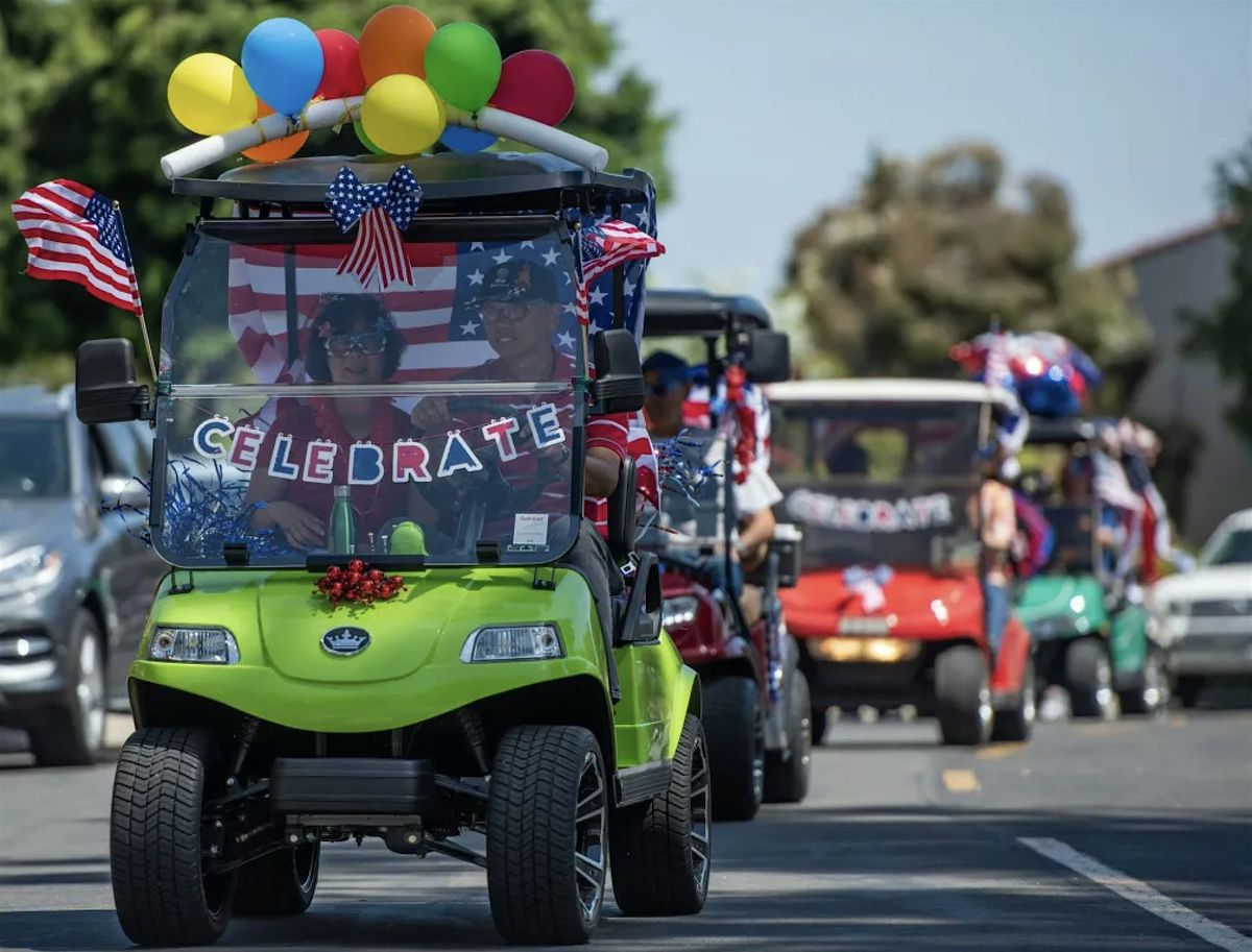 4th of July- Golf Cart Parade