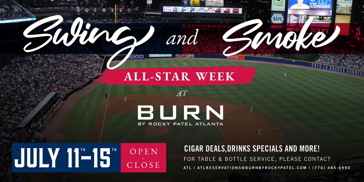 Swing & Smoke at BURN All-Star Week! \/\/ BURN ATL