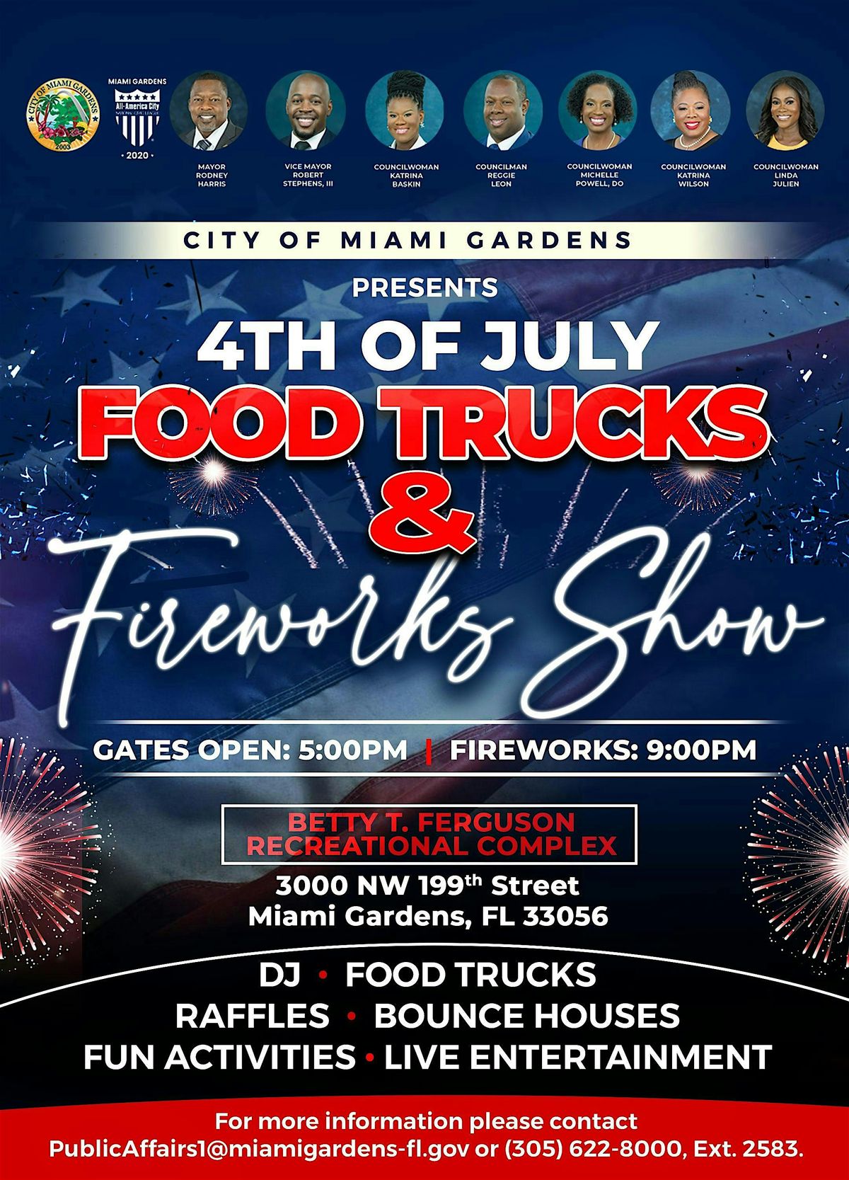 4th of July Food Trucks & Fireworks Show