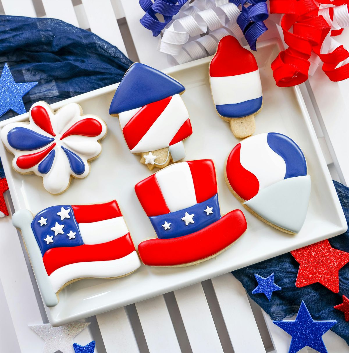 Red, White, and Cute! Cookie Decorating Class