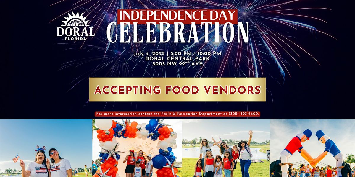 Call for Food Vendors - City of Doral