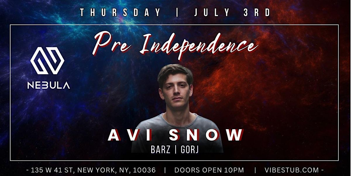 Balagan PopUp Pre Independence Day  @ NEBULA NYC - Thursday July 3rd