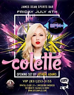 DJ Colette at 201 Social Nights